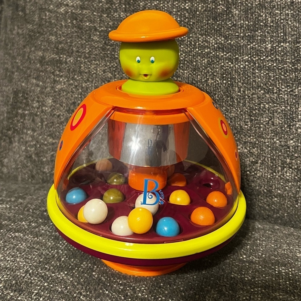 B Toys Ladybug Ball Popping Toy Poppitoppy